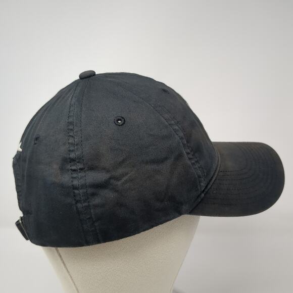 Letter B Slideback Hat Black One Size Embroidered Logo Nike Swoosh - Picture 5 of 9